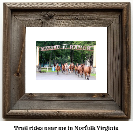 trail rides near me in Norfolk, Virginia